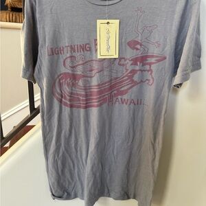 brand new lightning bolt men’s shirt size small -Gray Hawaii Men's T-Shirt